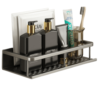 鑫木樽浴室置物架60*12*4cm个