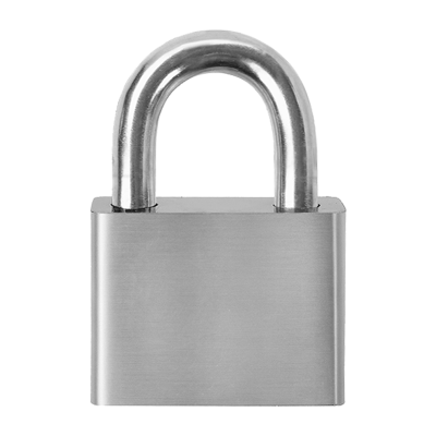 语峡304不锈钢挂锁50短梁(单开)把