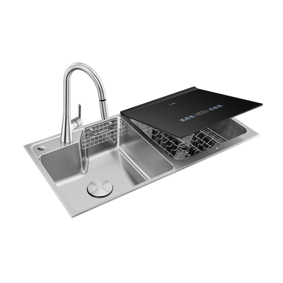 方太新一代洗碗机 水槽洗碗机02-M5 嵌平安装 7套容量 智能多重清洗模式 高能气泡智慧洗