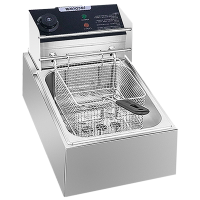 乐创(Lecon)电炸炉商用 单缸大容量油条机 薯条机 电炸锅 油炸炉 炸串机 5升 单缸电炸炉(不带定时)