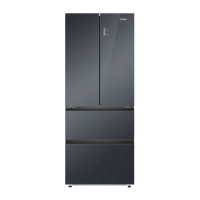 海尔(Haier)海尔343升法式多门一级能效双变频钢化玻璃彩晶面板风冷无霜四开门家用大容量电冰箱WiFi智控