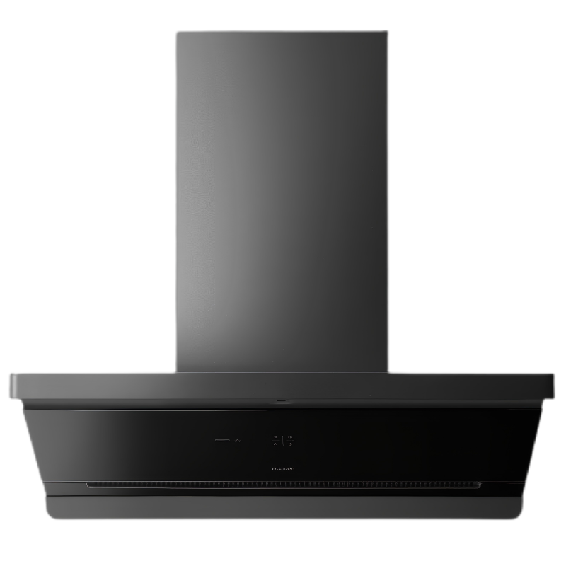 老板(Robam)[懒人油烟机]抽吸排烟灶联动顶侧一体超薄平嵌29大吸力小黑镜L1P