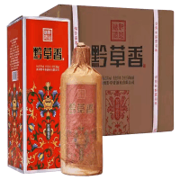 贵州茅台镇黔草香窖藏一号君丰酒业53度白酒坤沙酱香型纯粮原浆陈酿口粮酒整箱500ml*6礼盒装