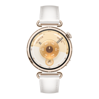 [智能手表]HUAWEI WATCH GT6 (KSU-B19) 41mm 白色复合素皮表带 浮光白