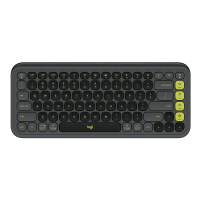 罗技泡泡系列POP ICON KEYS无线蓝牙键盘办公家用