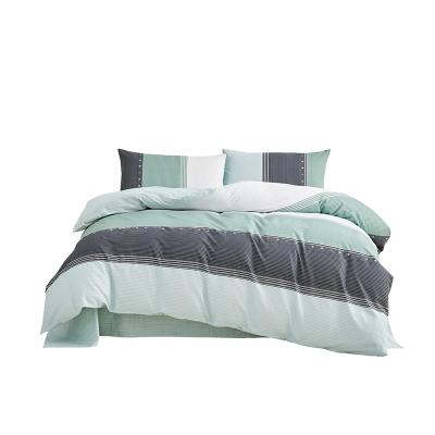 罗莱1.5m床全棉四件套床单款亲肤舒适家居床品套装