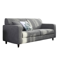 智叶舟沙发双人位130*83*79cm张