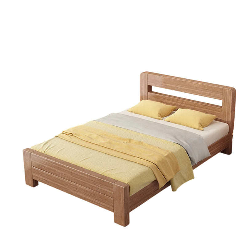 怡卓欧实木床190*135*45cm张
