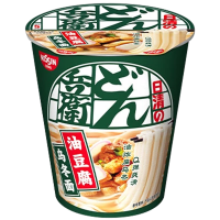 日清(Nissin)咚兵卫乌冬面泡面速食方便面早餐宵夜 油豆腐90g*6杯
