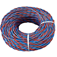 津达线缆 低烟无卤双绞线电压300/300V WDZ-RYS-2*2.5mm² 米