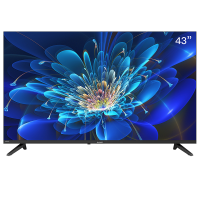 夏普(SHARP) 2T-C43H3HA 43英寸金属全面屏HDR10 智能网络WIFI 全高清健康护眼液晶平板电视机