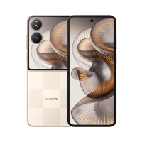 小米 MIX Flip 2 小折叠屏 骁龙8至尊版 4.01英寸超大外屏 格子金 12GB+512GB