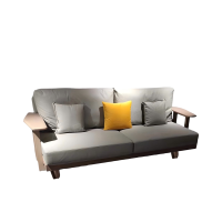 本泽尼 沙发 实木沙发 HTZ-SMF102 2410*1020*800mm 张