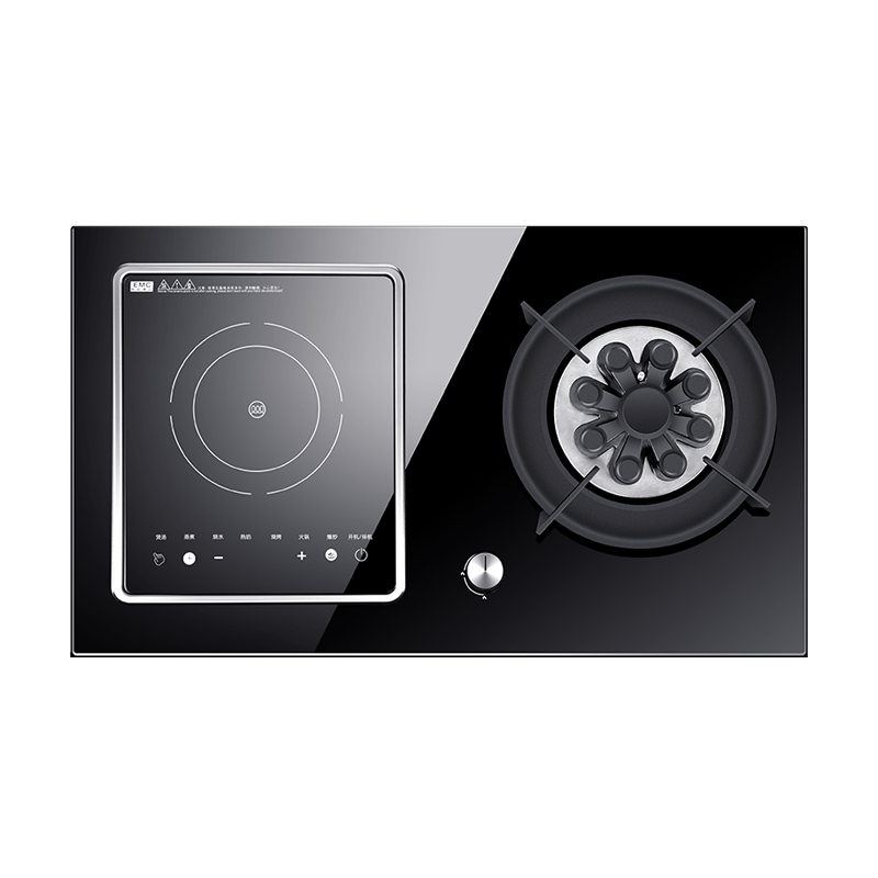 [铜盘铜线]欢呼好太太气电灶电气两用一体燃气灶5.2kw大火力台嵌两用九腔一电一气电磁炉煤气灶天然气灶A020-2