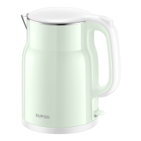 苏泊尔(SUPOR)电水壶电热水壶1.5L大容量 家用烧水壶304不锈钢 烧水壶双层防烫一体无缝内胆SW-15T01A