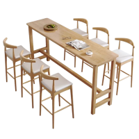 伟樽长条桌140*45*105cm+椅子*6套