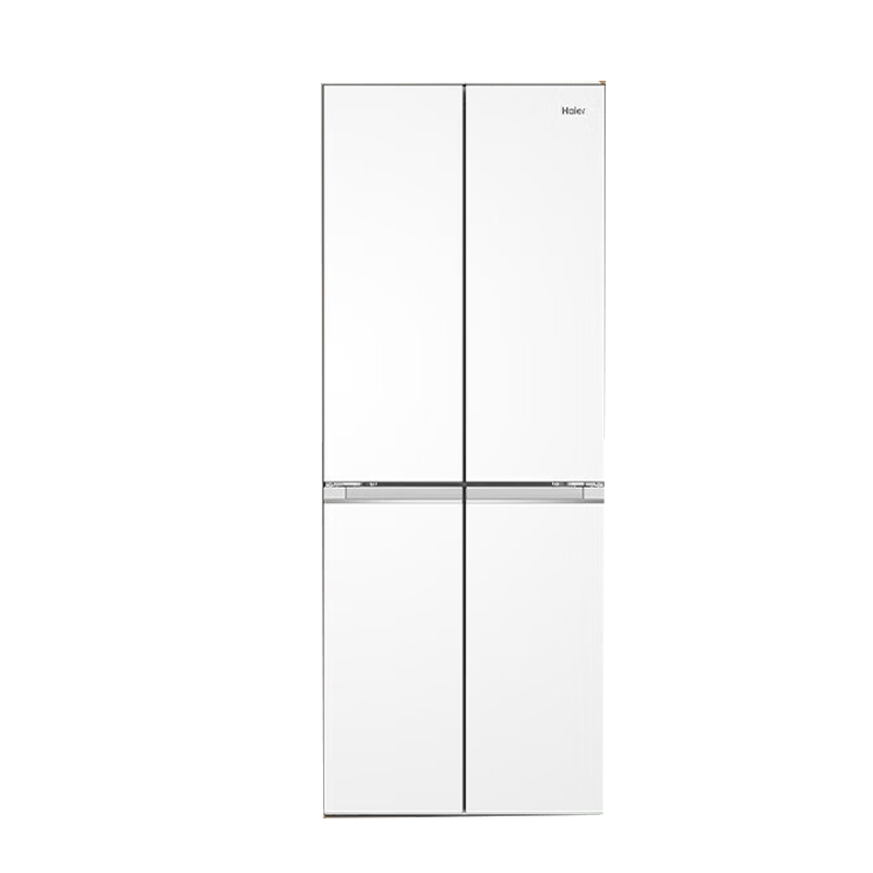 海尔(Haier)BCD-418WGHTDB9WVU1 418升薄零距离自由嵌入式十字对开门风冷无霜黑金净化一级变频家用