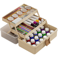 山之只 多层收纳箱 34*19*17.5cm 个