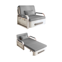 奥创黎 折叠沙发0.82m灰色张