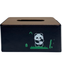 山之只 优质皮革纸巾盒 MZ0328 个