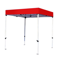 劲脉  平顶四脚帐篷 红色-2*2*2.1M 顶