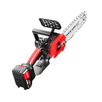 柏普希锂电充电手提式电锯小型伐木单手锯树修枝锯 12寸788TV(15节498000mAH)一电