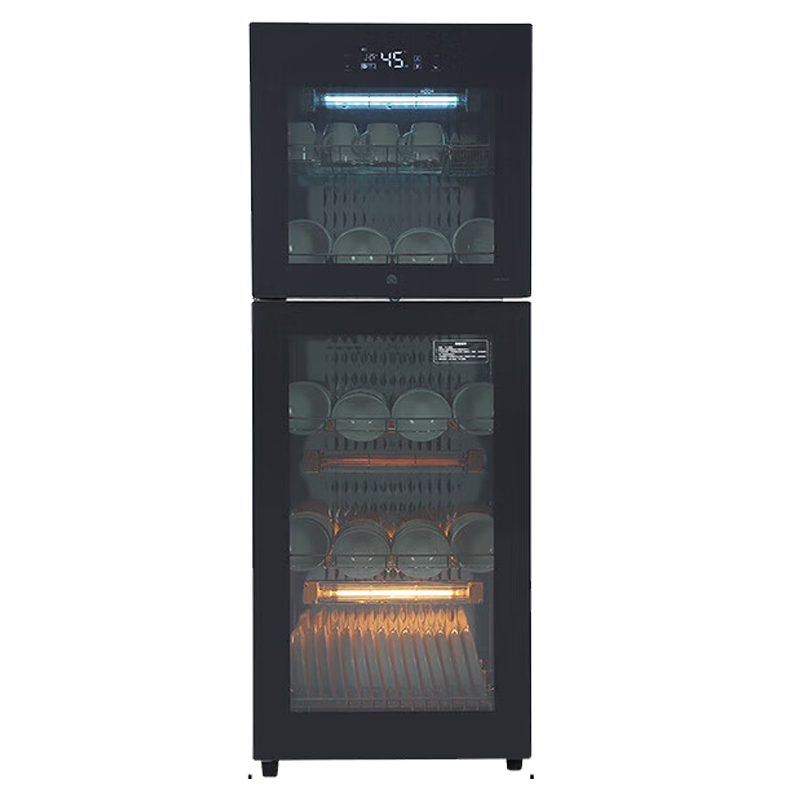 容声消毒柜立式家用大容量厨房碗筷消毒碗柜光波管高温二星级紫外线热风烘干循环380-A80