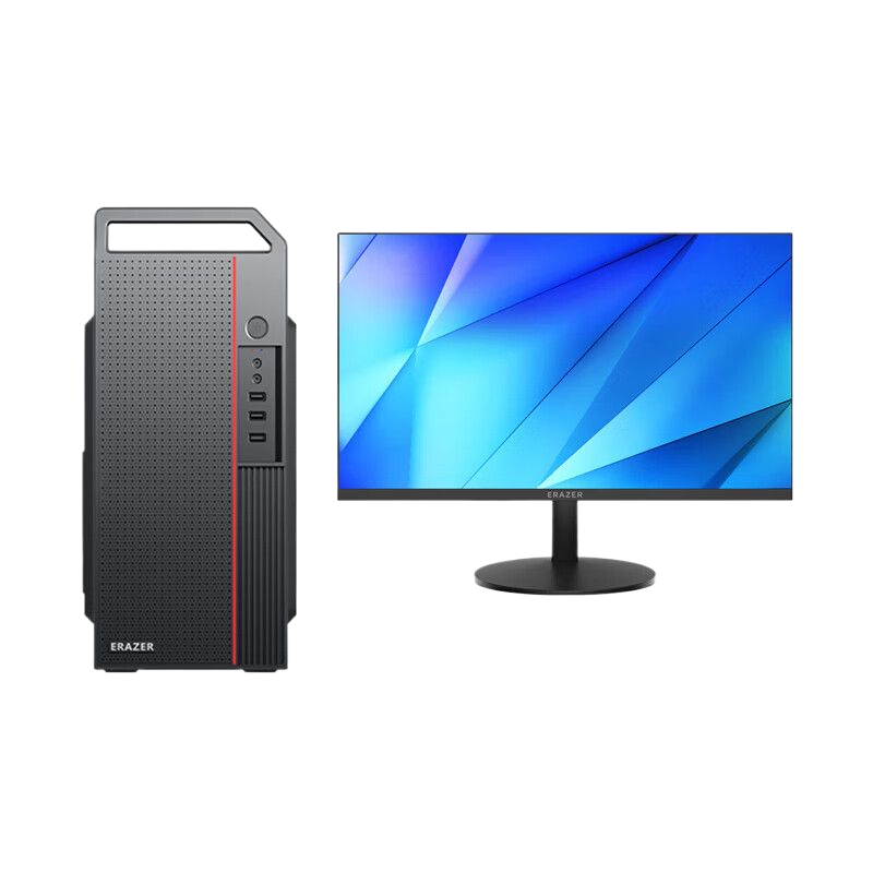 联想(Lenovo)异能者(i5-12400 8G 512G)+联想23.8显示器台式电脑主机商用办公企业采购学生网课家用台式机