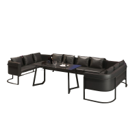 锁匠 沙发组合十人位+茶几套