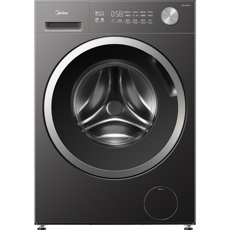 美的(Midea)滚筒洗衣机全自动 10KG纯平自由嵌家用大容量快净精华洗 一级能效除菌变频电机MD10V56T
