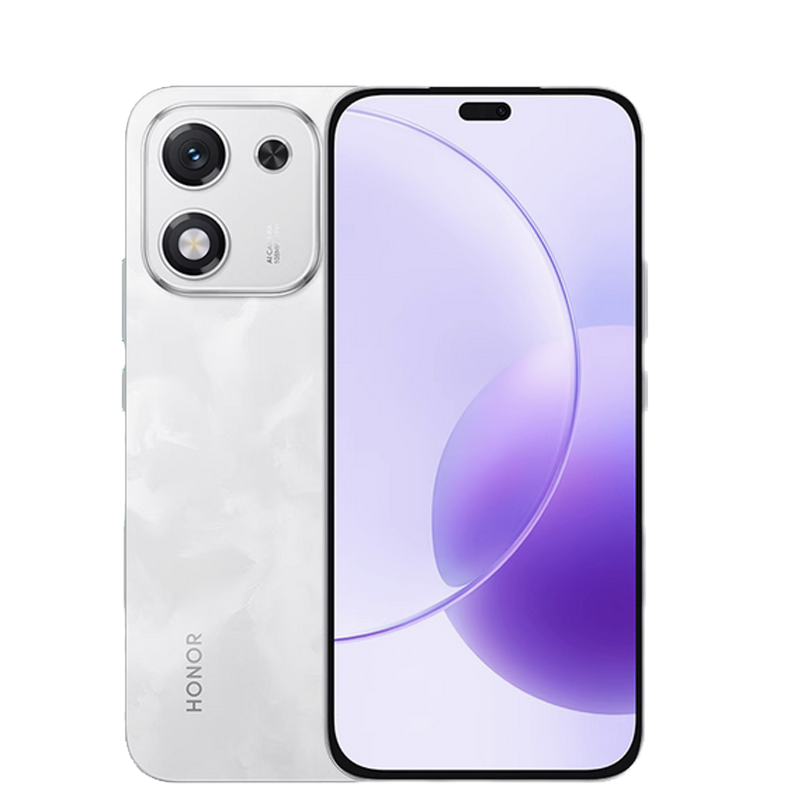 荣耀X70i 月影白 12GB+512GB 5G双卡 1.08亿高清影像 天玑7025 Ultra芯 NFC 120Hz智能手机