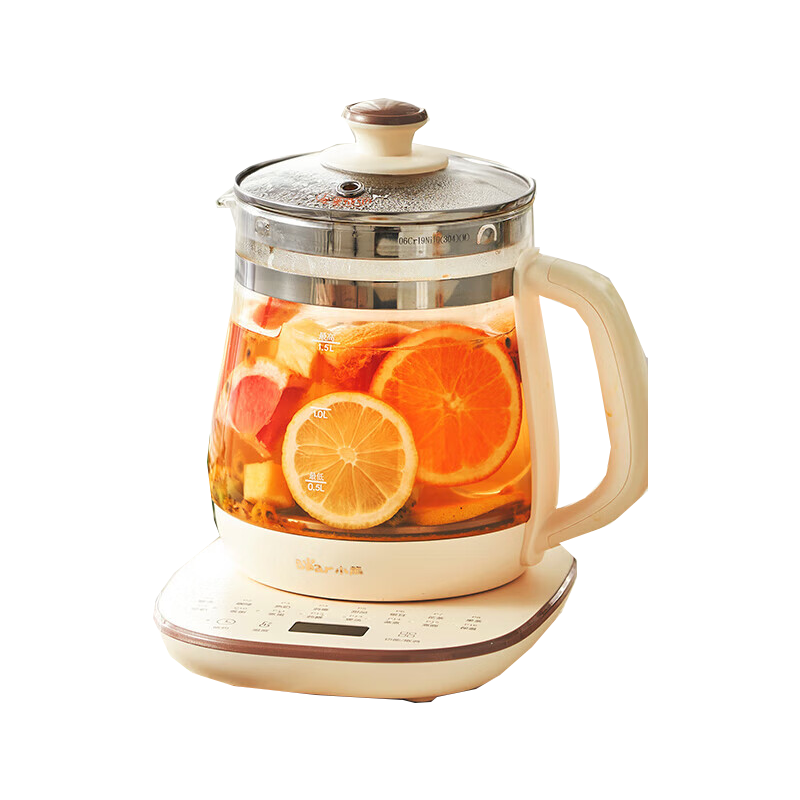 小熊(Bear)YSH-F15Z7 养生壶 1.5L煮茶器 烧水壶 煮茶壶 316不锈钢保温一体全自动恒温花茶壶烧水壶煮