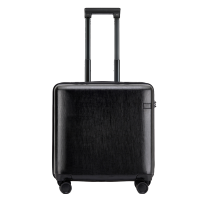 古卡维 登机拉杆箱 黑色18寸拉链款 2001A