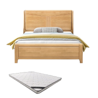 豫龙都床+10cm床垫1m套