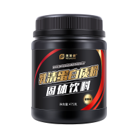 美莱健香草味浓缩乳清蛋白质粉475g含葡萄糖益生元男女瘦人学生成人健身增健肌粉增重长胖增肥者补充蛋白质营养粉营养品