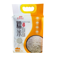 渭北驿站糯米江米黏米五谷杂粮软软糯糯粒粒饱满真空包装2.5kg