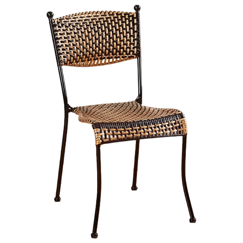 豫龙都靠背椅藤椅把