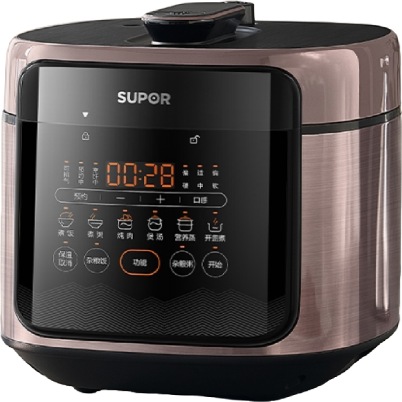 苏泊尔(SUPOR)5L大容量 家用4-5人电压力锅高压锅电饭煲煮饭锅智能多功能一锅双胆智能预约SY-50FC5029