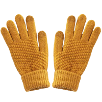 端固 针织棉手套秋冬防寒触屏保暖手套WQY9