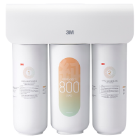 3M净水器家用净水机直饮RO反渗透厨下过滤器800G大通量2L/min家用纯水机HFRO-S823