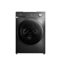 美的(Midea)MD100V36T简尚系列10公斤节能洗烘一体机滚筒洗衣机全自动家用1.1超高洗净比 蒸汽除菌螨