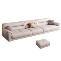 豫龙都沙发五人位+脚踏套