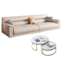 豫龙都沙发四人位+茶几套