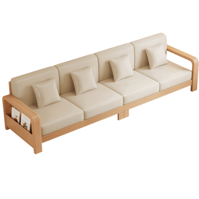 鑫木樽沙发四人位张