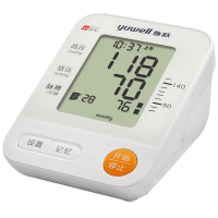 鱼跃电子血压计YE670D 家用YUWELL智能上臂式电子血压测量仪血压器医用全自动