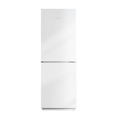 美的(Midea)186升两门二门双开门节能低噪租房小型迷你家用电冰箱MR-195WE白色 风冷无霜迷你小冰箱国补