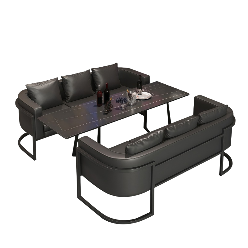 锁匠 会客沙发6人位+茶几套