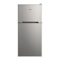 美的(Midea)112升两门双开门双温小冰箱BCD-112CM浅灰 迷你家用宿舍租房灵活摆放节能低音深冷速冻