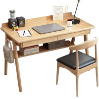 豫龙都书桌1.2m套