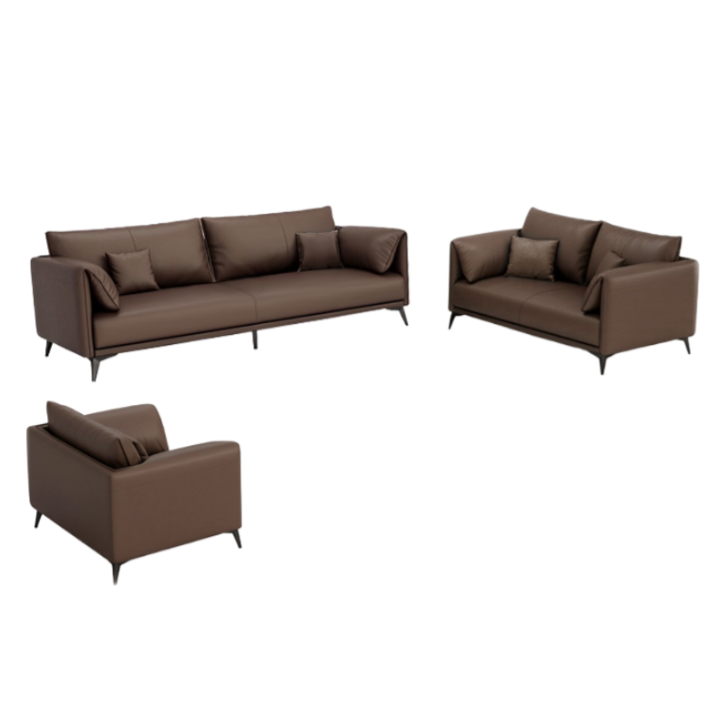 智叶舟洽谈沙发组合200*85*85cm(3+2+1)套